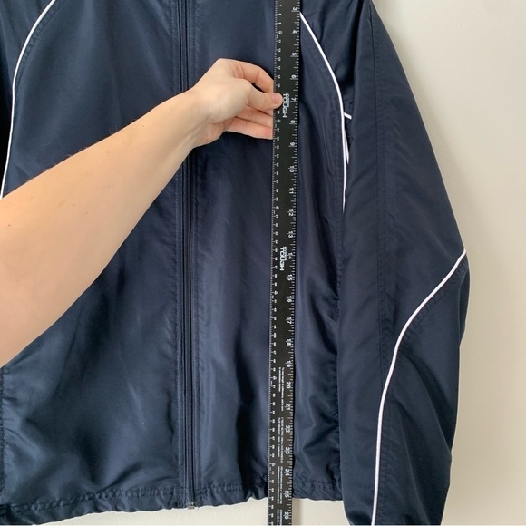 North END windbreaker Navy Jacket Ladies Size Large - Picture 8 of 10